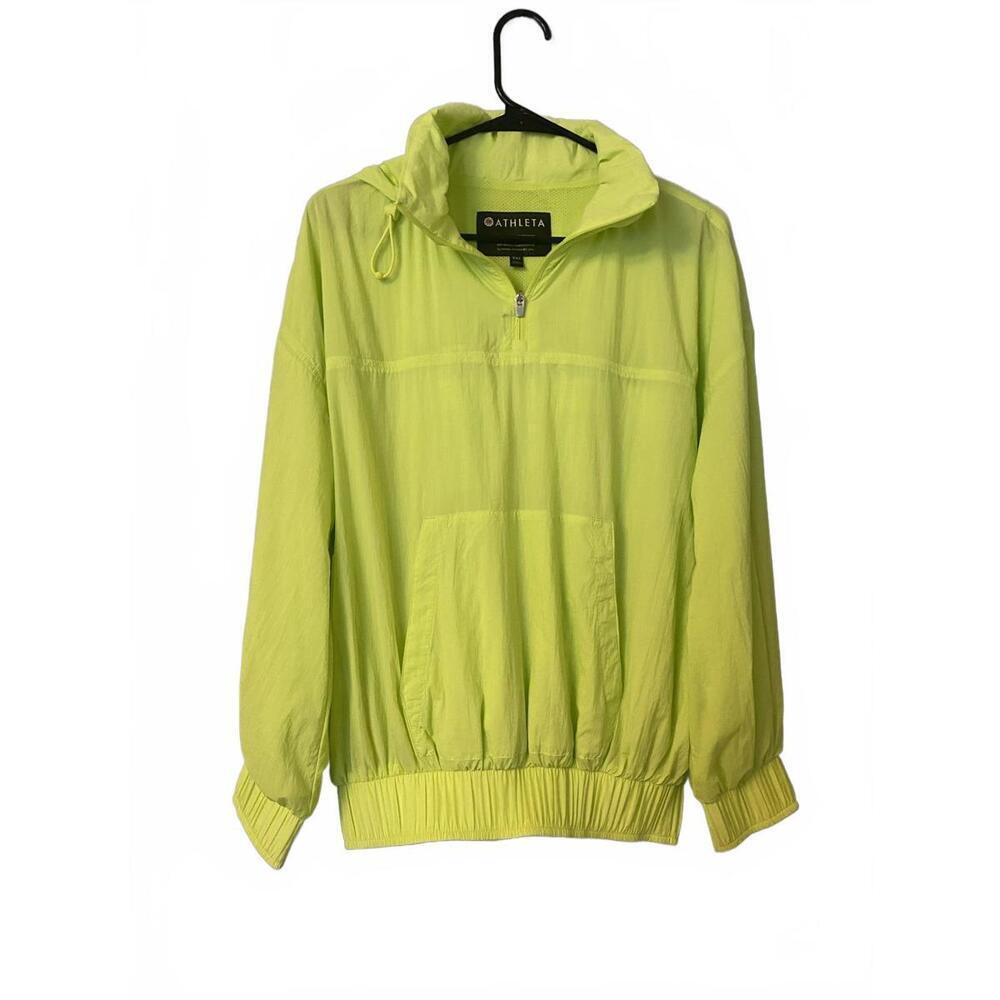 Athleta Women’s Neon Yellow Lightweight Hoodie - Roomy!